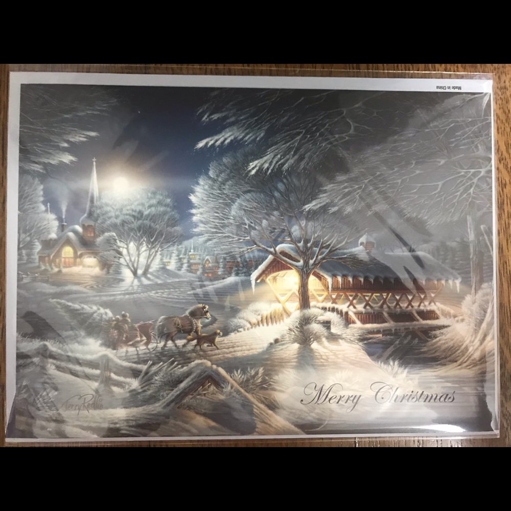 ⚠️‼️[SOLD] Terry Redlin: True Meaning of Christmas